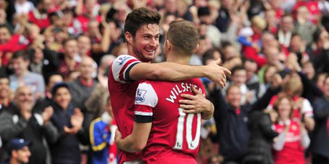 Ozil: Gol Wilshere Seperti di PlayStation