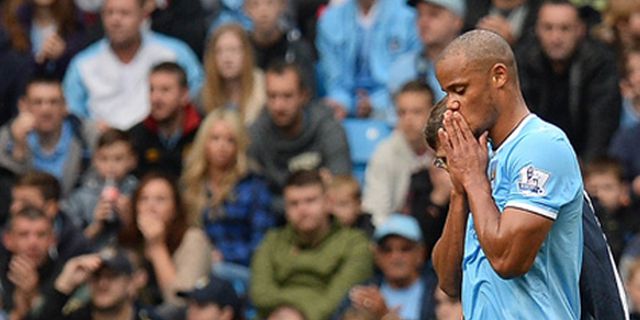 Manchester City Pastikan Kompany Cedera (Lagi)