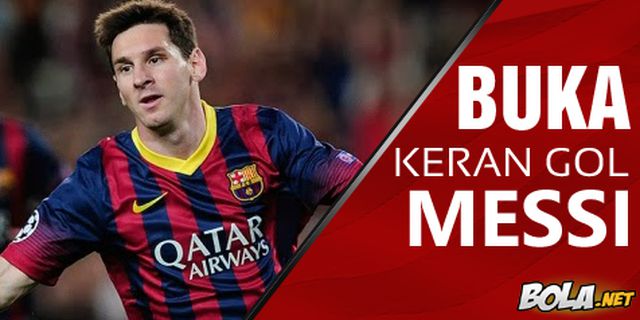 Preview: Barcelona vs Milan, Buka Keran Gol Messi