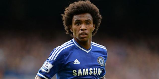 Kontra Schalke, Willian Desak Chelsea Tampil Maksimal Kontra Schalke, Willian Desak Chelsea Tampil Maksimal