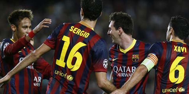 Review: Akhiri Paceklik Gol, Messi Bawa Barca Gilas Milan Review: Akhiri Paceklik Gol, Messi Bawa Barca Gilas Milan