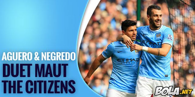 Nasri: Negredo dan Aguero Duet Ideal