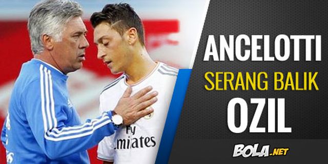 Ancelotti: Ozil Tak Mau Bersaing, CR7 Terbaik