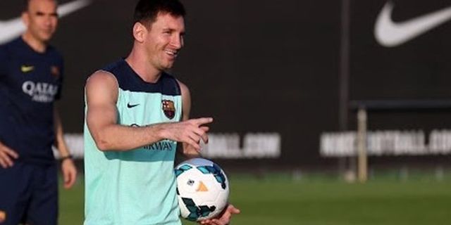 Video: Ketika Messi Bermain Basket