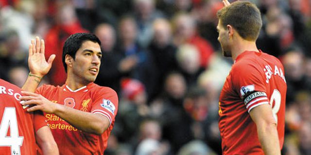 Gerrard Bermimpi Voting Suarez Untuk Ballon d'Or