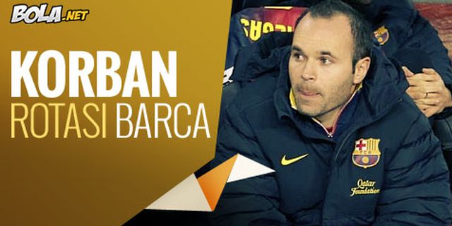 Iniesta Kembali 'Dikorbankan' Martino