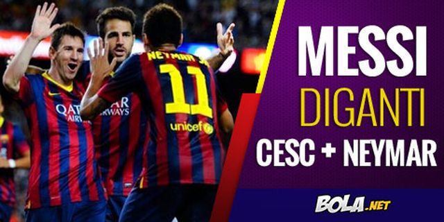 Neymar: Cedera Messi Sudah Diprediksi Barca