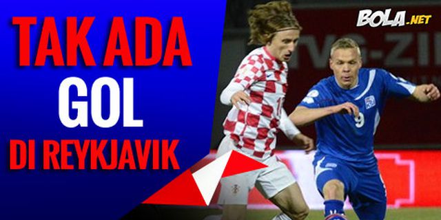 Review: Islandia Tahan Kroasia Tanpa Gol