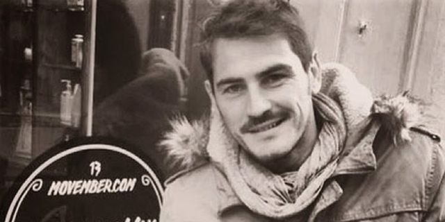 Ikut Kampanye Kesehatan, Casillas Tumbuhkan Kumis Ikut Kampanye Kesehatan, Casillas Tumbuhkan Kumis
