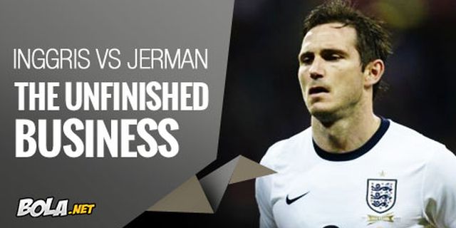 Preview: Inggris vs Jerman, The Unfinished Business