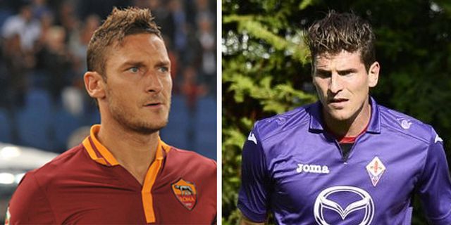 Totti dan Mario Gomez Segera Merumput