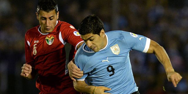 Highlights Playoff WCQ 2014: Uruguay 0-0 Yordania