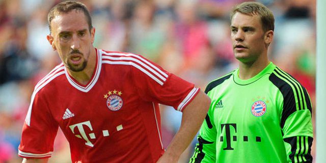 Trik Ajaib Ribery dan Neuer di Dalam Bus Berjalan, Asli Atau Palsu?