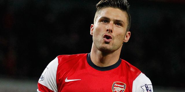 Giroud Dedikasikan Gol Untuk Mendiang Kakeknya