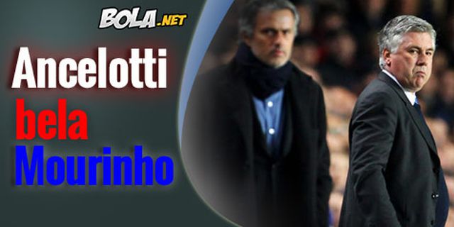 Ancelotti Bela Mourinho dan Puji Ronaldo