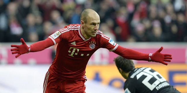 Guardiola Puas Akan Brace Robben