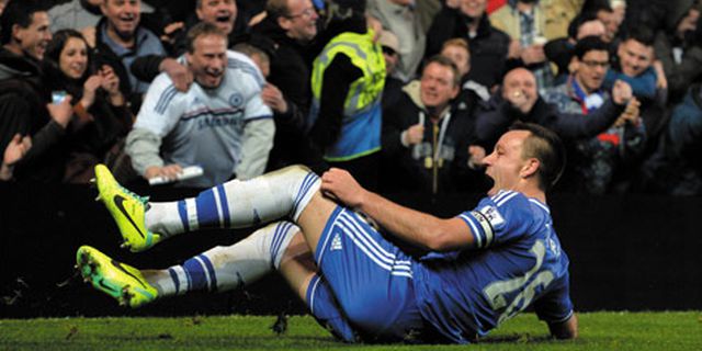 John Terry Bangga Cetak Gol di Laga Bersejarah