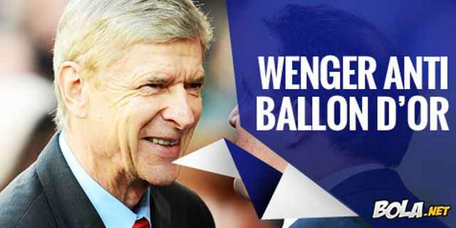 Wenger Ternyata Anti Ballon d'Or