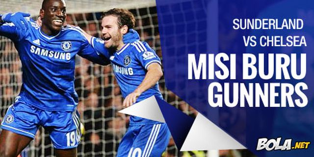 Preview: Sunderland vs Chelsea, Misi Buru Gunners Preview: Sunderland vs Chelsea, Misi Buru Gunners