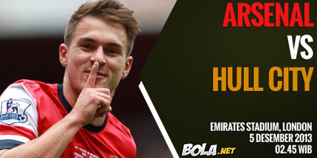 Preview: Arsenal vs Hull, Meriam Siap Tembak Macan
