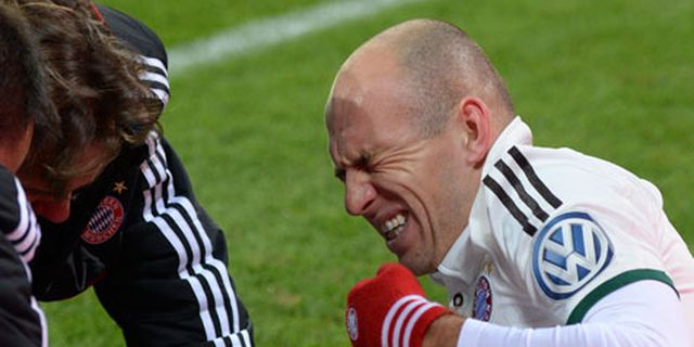 Kemenangan Bayern Diwarnai Insiden Robben 