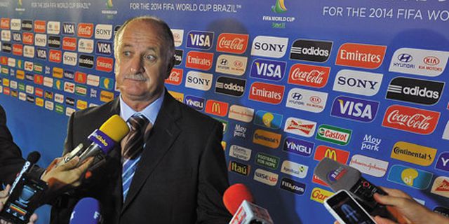 Luiz Scolari: Brasil Beruntung Tak Masuk Grup D