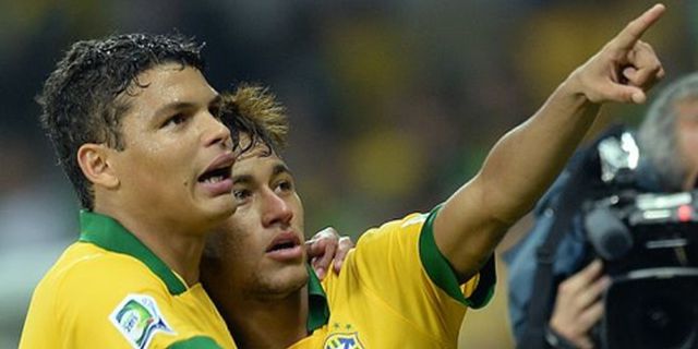 Thiago Silva Yakin Neymar Akan Jadi Pemain Terbaik Dunia