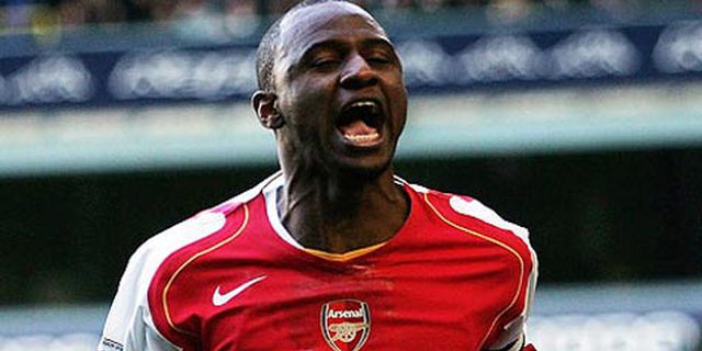 Inilah Skuat Dream Team Arsenal Versi Patrick Vieira