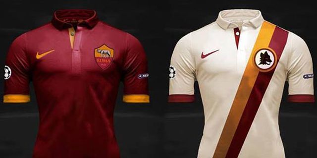 Bocoran Jersey: AS Roma 2014-15