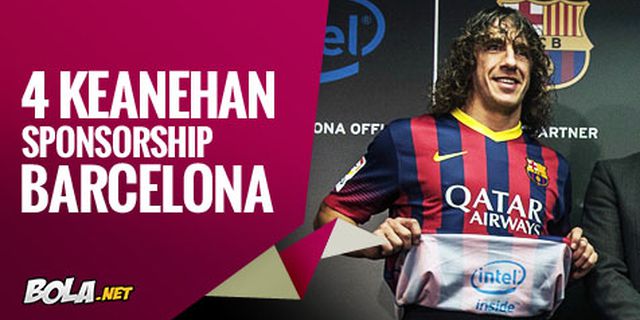 Empat Keanehan Sponsorship Barcelona 