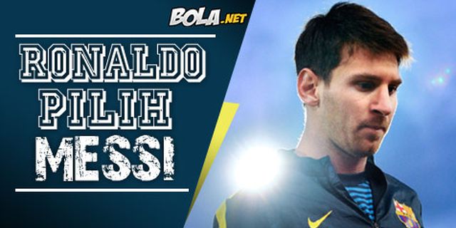 Ronaldo Masih Yakin Messi Menangi Ballon d'Or