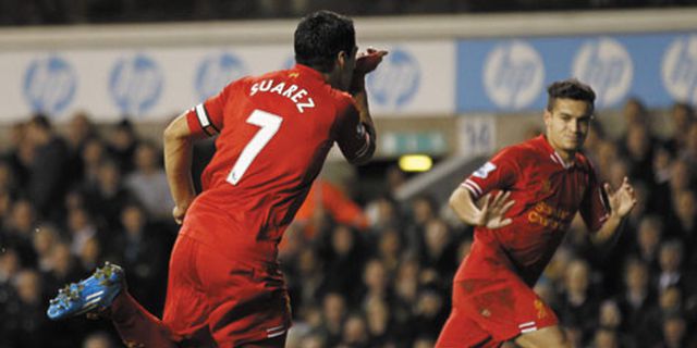 Review: Brace Suarez Antar The Reds Lumat Spurs