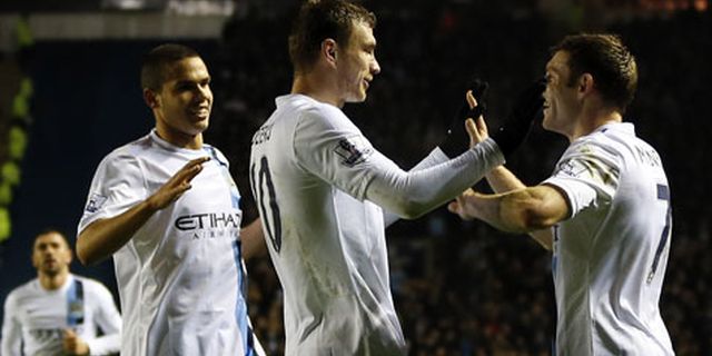 Review: Brace Dzeko Antar City Ke Semifinal COC