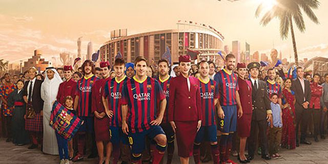 Barcelona Land, Kerja Sama Canggih Barca dan Qatar Airways