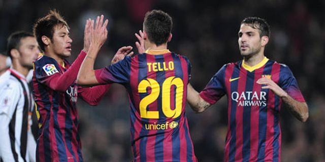 'Guardiola Buat Lapangan Barca Terasa Panjang' 'Guardiola Buat Lapangan Barca Terasa Panjang'