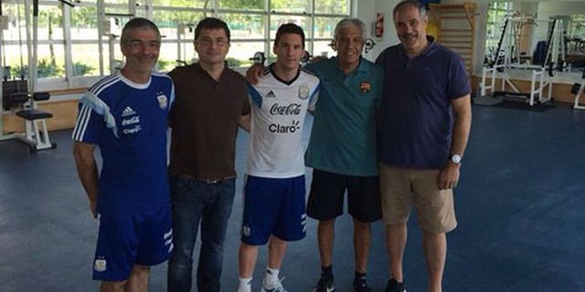 Penyembuhan Messi Masuk Tahap Akhir Penyembuhan Messi Masuk Tahap Akhir