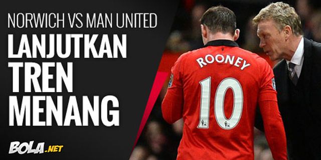 Preview: Norwich vs Man United, Lanjutkan Tren