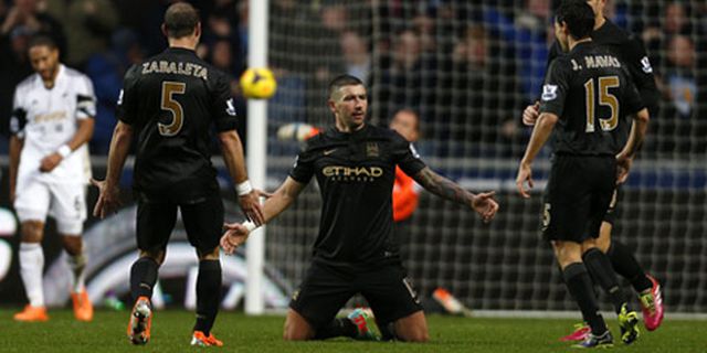 Review: Swansea Jadi Korban Terbaru Man City