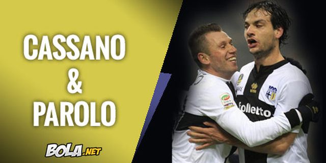 Parma Bentengi Cassano dan Parolo Parma Bentengi Cassano dan Parolo