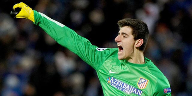 'Courtois Bantah Minat Ke Barcelona'