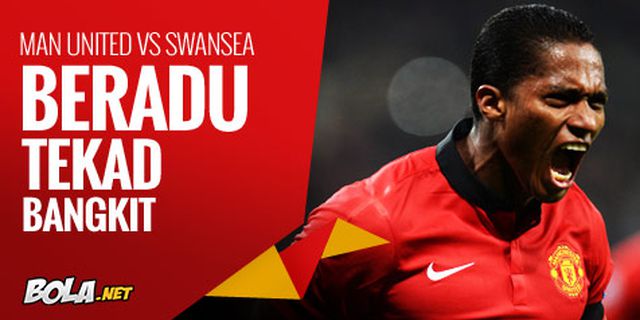 Preview: Man United vs Swansea, Adu Tekad Bangkit