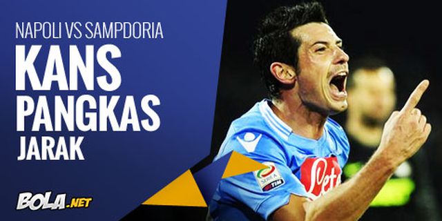 Preview: Napoli vs Sampdoria, Kans Pangkas Jarak Preview: Napoli vs Sampdoria, Kans Pangkas Jarak