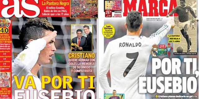 Ronaldo Ingin Beri Penghormatan Kepada Eusebio Dengan Gol Ronaldo Ingin Beri Penghormatan Kepada Eusebio Dengan Gol