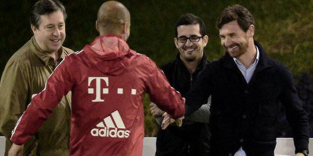 AVB dan Raul Hadiri Latihan Bayern di Qatar