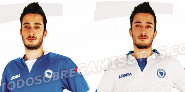 Bocoran Jersey Bosnia-Herzegovina Piala Dunia 2014