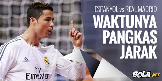 Preview: Espanyol vs Real Madrid, Pangkas Jarak