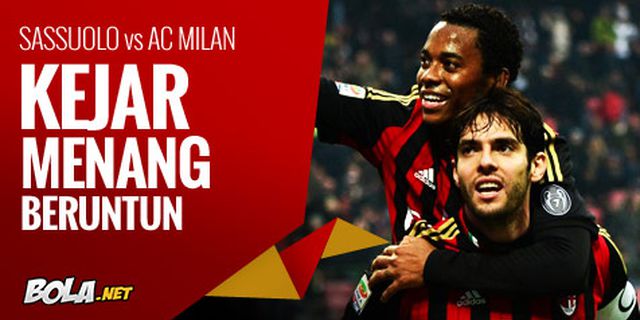 Preview: Sassuolo vs Milan, Kejar Menang Beruntun Preview: Sassuolo vs Milan, Kejar Menang Beruntun