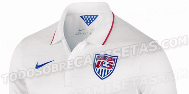 Bocoran Jersey Home Amerika Serikat Piala Dunia 2014 Bocoran Jersey Home Amerika Serikat Piala Dunia 2014