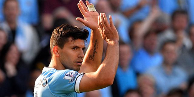 Pellegrini: Belum Waktunya Aguero Kembali