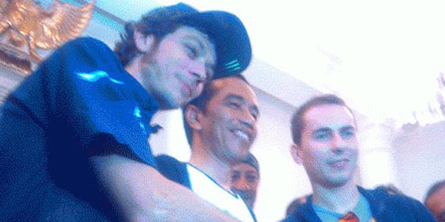 Valentino Rossi Kecewa Gagal Gowes Bareng Jokowi